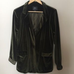 Velvet Green Blazer XXL